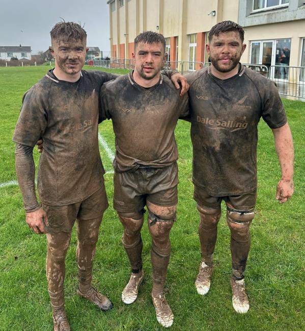 Brothers Owen, Josh and Kyle Hamer - all played key roles for Neyland Brothers Owen, Josh and Kyle Hamer - all played key roles for Neyland
